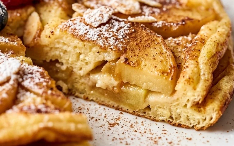 Apfelpfannkuchen klassisch und fluffig