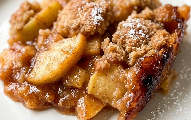 Easy Cinnamon Apple Cobbler