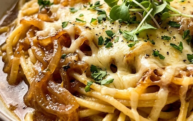 French Onion Pasta Recipe