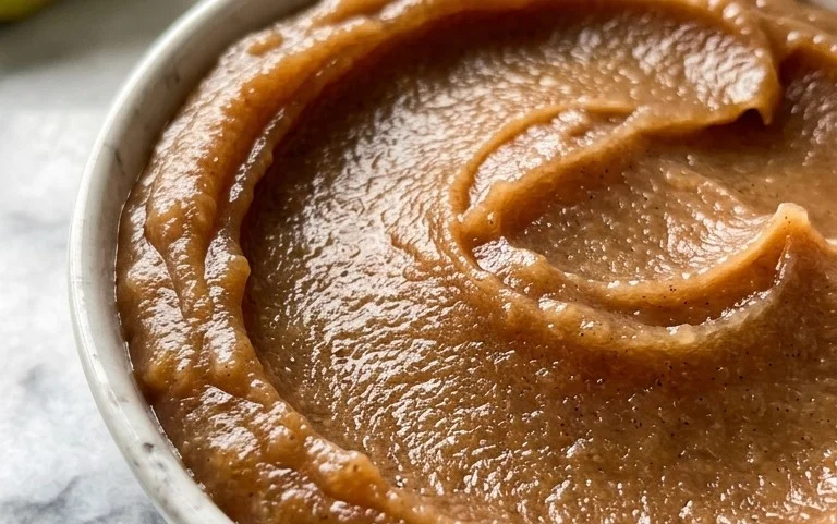 Slow Cooker Vanille Bohnen Birnenmus: Cremige Herbst-Köstlichkeit